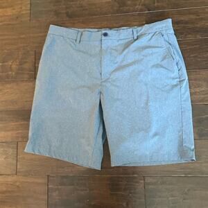 Vineyard Vines Performance Breaker Golf Dress Shorts Mens Blue Size 40 Preppy